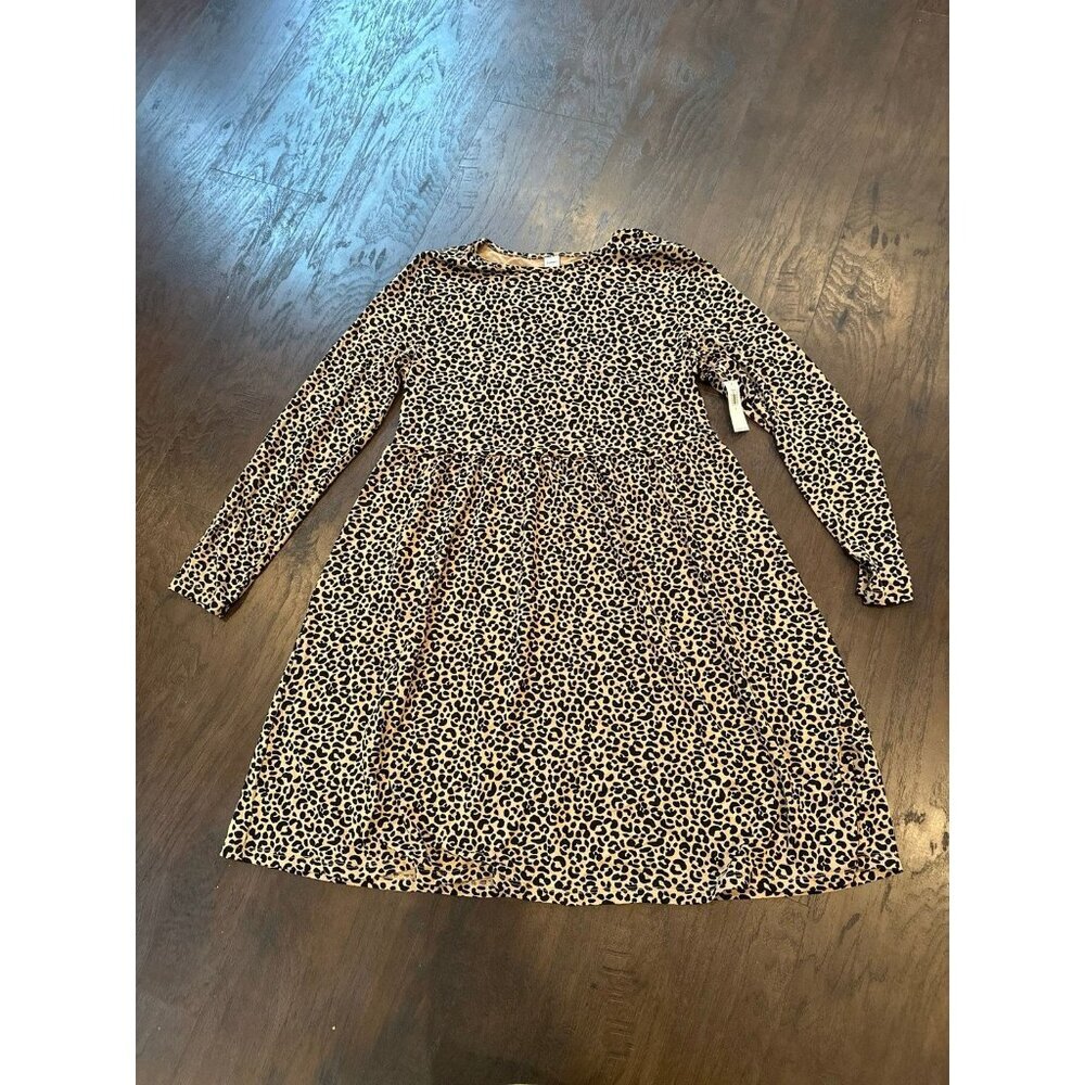 Old navy women’s small leopard print dress b13